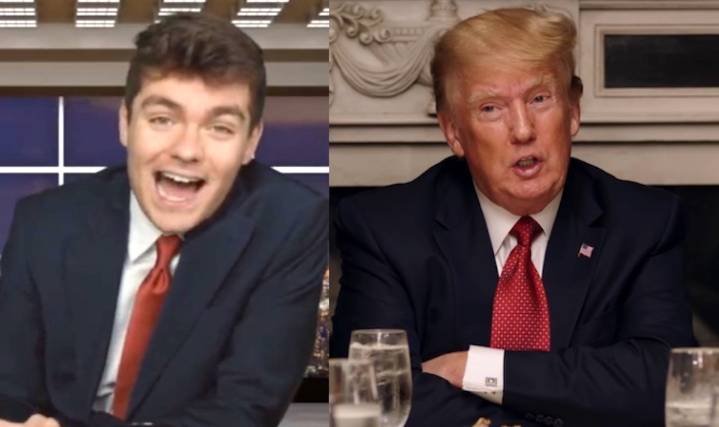 ‘Thank You Mr. President!’ Nick Fuentes Grateful for Trump Defense