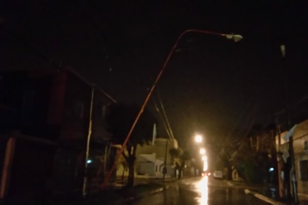 Tras el temporal: Todavía sin luz en varios barrios de la capital correntina