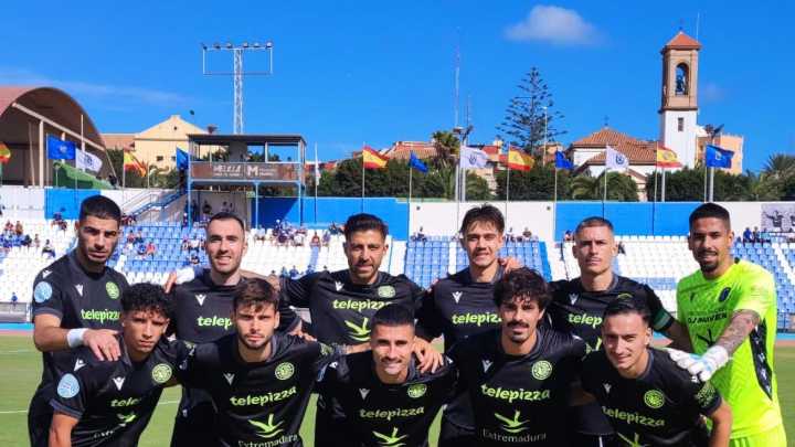 Cisqui valora el punto del Extremadura en Melilla: "Es muy valioso y lo metemos en la hucha"