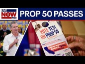 CA voters approve Prop 50 redistricting measure, new congressional map