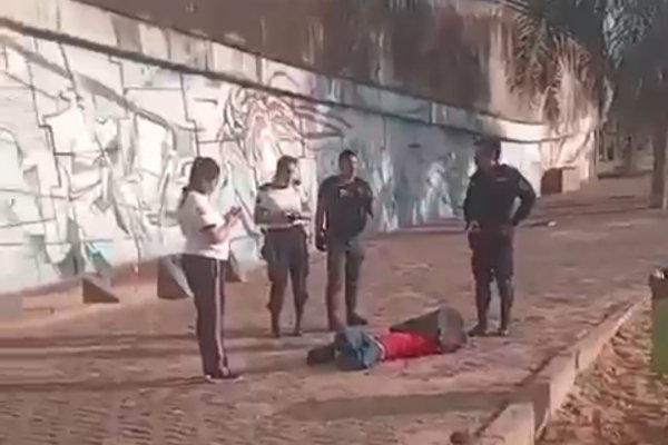 TRAGEDIA EN IMÁGENES! Un joven murió tras caerse del puente chaco Corrientes. ¿Suicidio o imprudencia?