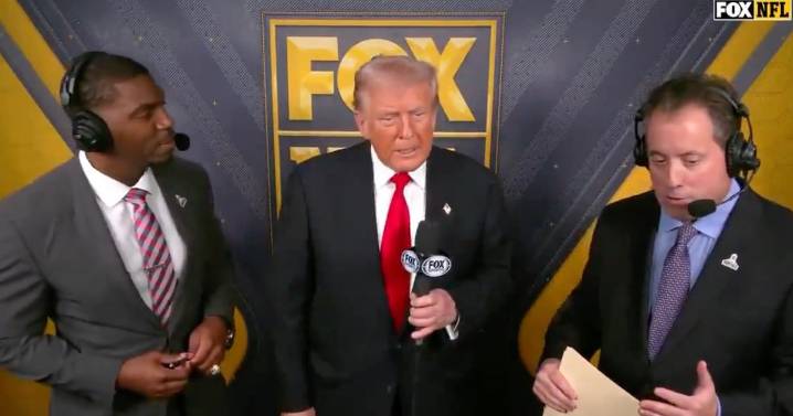 Donald Trump, 79, Awkwardly Tries to Commentate Commanders