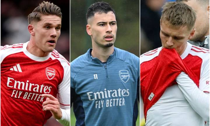 Arsenal FC: Gabriel Martinelli and Martin Odegaard injury update as Viktor Gyokeres sent for scans