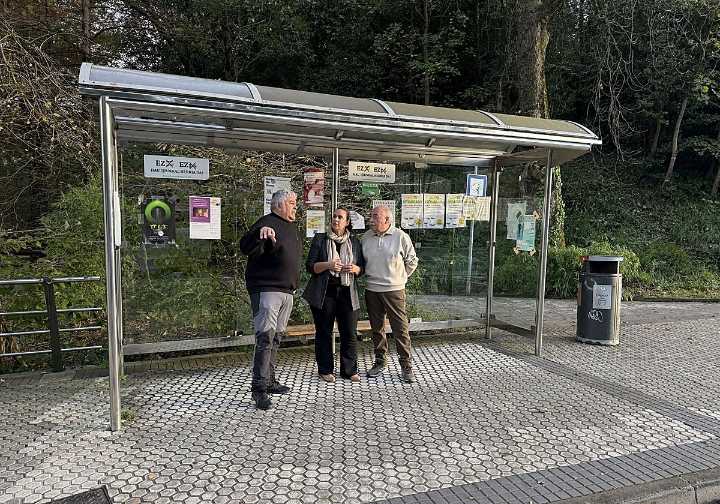 El PNV reclama la adaptación urgente del recorrido del autobús en Hernani para poder incluir vehículos articulados