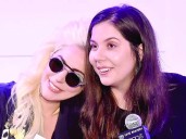 Gaga's sister claims her own runway spotlight