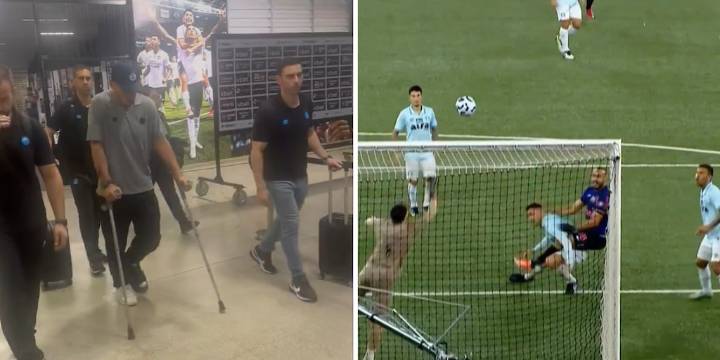 Erick Noriega alarma a Gremio tras salir lesionado y en muletas: primera revisión descartaría fractura de tobillo