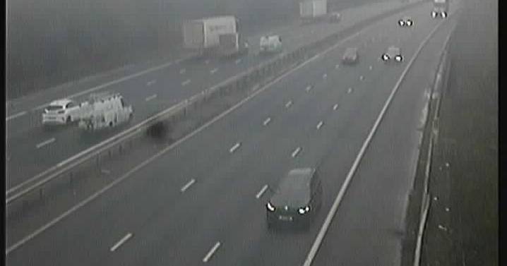 Live M20 traffic updates as crash blocks lane near Maidstone