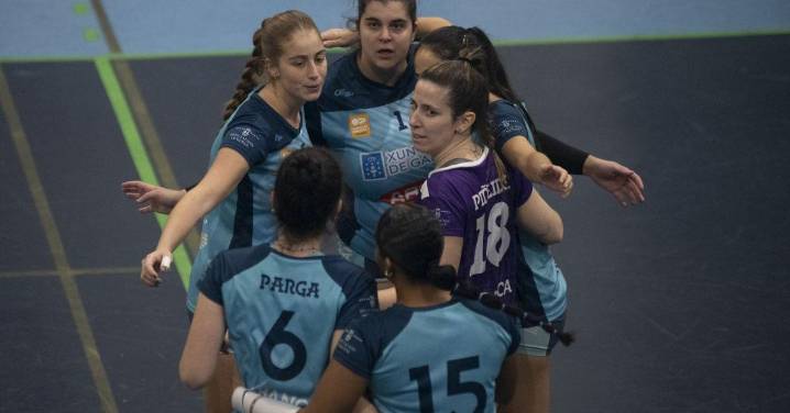 Otro trabajado triunfo para el Voley Ourense, esta vez ante el Astillero (3