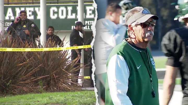Legendary coach wounded in shooting at Laney College in Oakland, California