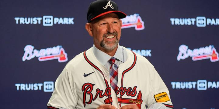 Walt Weiss introduced as Braves manager