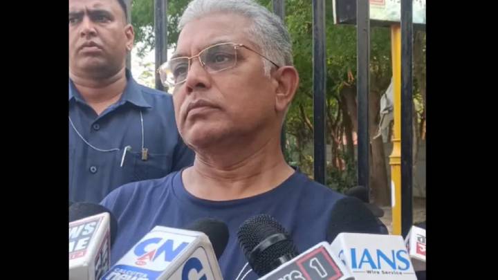 BJP’s Dilip Ghosh slams TMC over SIR issue, accuses party of shielding Bangladeshi immigrants