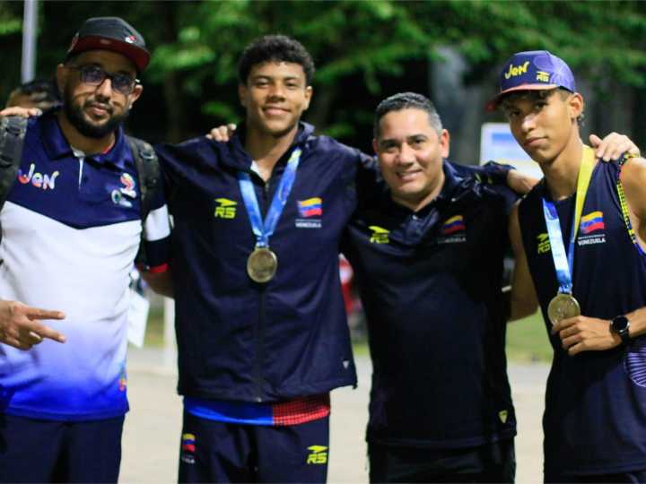 Atletismo se colgó dos preseas doradas