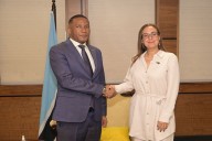 Embajadora de Venezuela presenta Cartas Credenciales ante el presidente de Botsuana