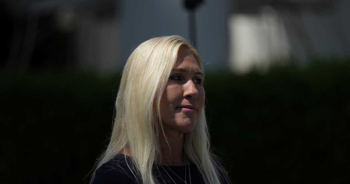 Marjorie Taylor Greene says she’ll stop using toxic rhetoric