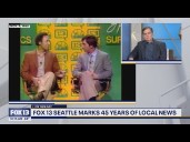 FOX 13 Seattle marks 45 years of local news, sports, community