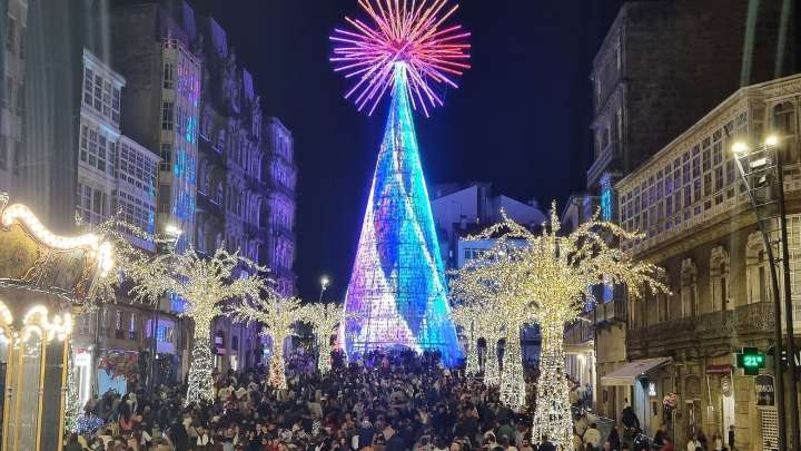 Vigo inaugura la Navidad el 15 de noviembre