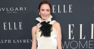 Emily Blunt’s Velvet Ralph Lauren Gown Demands Double Take