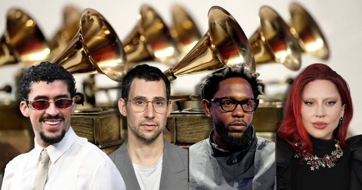 ¡Ya salió! Lista de nominados a los premios Grammy 2026, con Kendrick Lamar, Bad Bunny y Lady Gaga