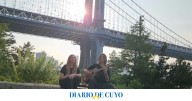 Belén Ramet y Pablo Maldonado lanzan un clip grabado en el icónico Manhattan Bridge
