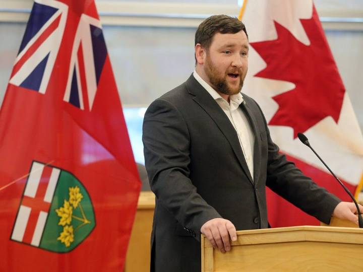 Bay of Quinte MPP Tyler Allsopp backs Ontario's fall economic plans