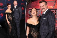 David Harbour and Millie Bobby Brown put on united front at 'Stranger Things' premiere after her bullying claims