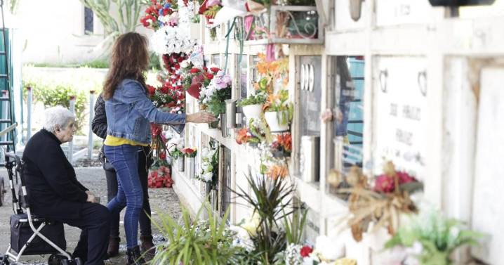 Animada jornada de Tots Sants con miles de visitas al cementerio de Palma