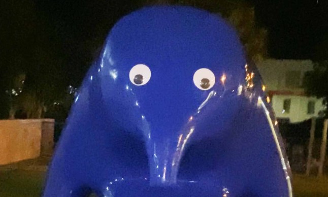Woman caught vandalising iconic sculpture worth £68,000 with googly eyes