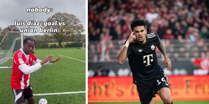 El ‘influencer’ que recreó el gol de Luis Díaz frente al Unión Berlín en la Bundesliga y lo postuló para el Premio Puskás: “Wondergoal”
