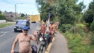 Nude charity cyclist who was attacked on his bike says ‘I’m not a pervert’