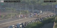 4-vehicle crash halts northbound Loop 303 near Surprise; at least 1 hurt