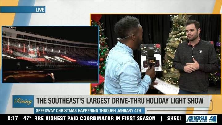 Charlotte Motor Speedway kicks off Christmas at the Speedway
