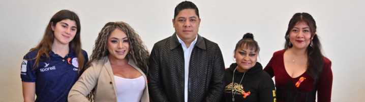 Ricardo Gallardo refrenda compromiso con una vida libre de violencia para las mujeres