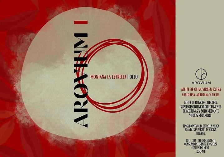 Arovium, premiado como el Mejor Aceite de Oliva Virgen de Canarias por el Cabildo de Tenerife