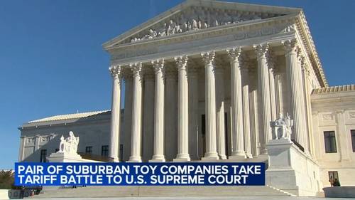 US Supreme Court oral arguments today: Vernon Hills toy maker hand2mind part of Trump tariff case heard by SCOTUS justices
