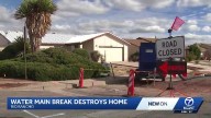 'It's a total loss': Raging waters wreck Rio Rancho home amid water main break