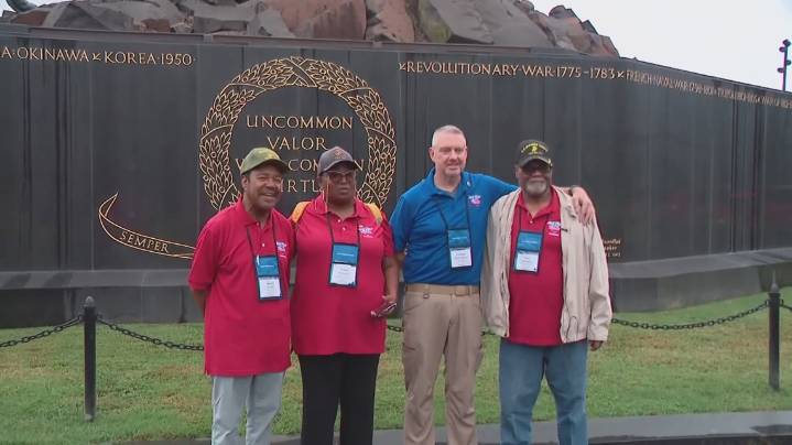 3 generations of Marines: Veteran honors family legacy on Honor Flight to D.C.
