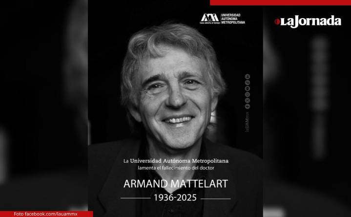 Falleció el sociólogo Armand Mattelart