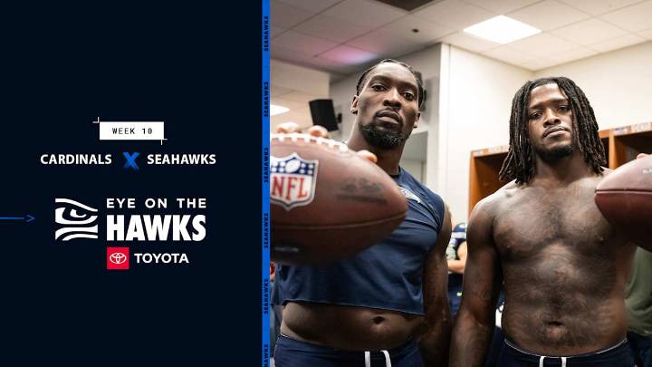 PHOTOS: Eye On The Hawks - Behind The Scenes From The Divisional Win vs. The Cardinals In Week 10