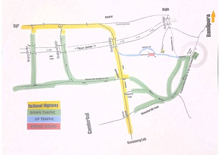 J&K: Administration orders Closure of Bridge due to Structural Instability