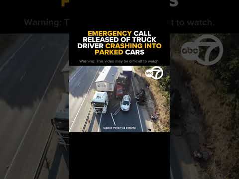 Truck Driver Crashes Into Stationary Vehicles, Causing 'Life