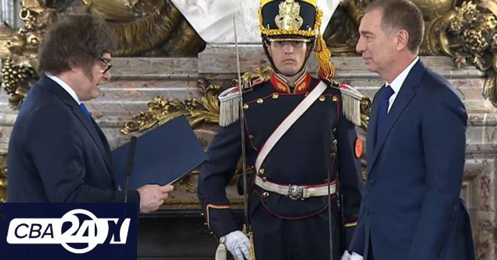 Diego Santilli juró como ministro del Interior tras el recorte de funciones