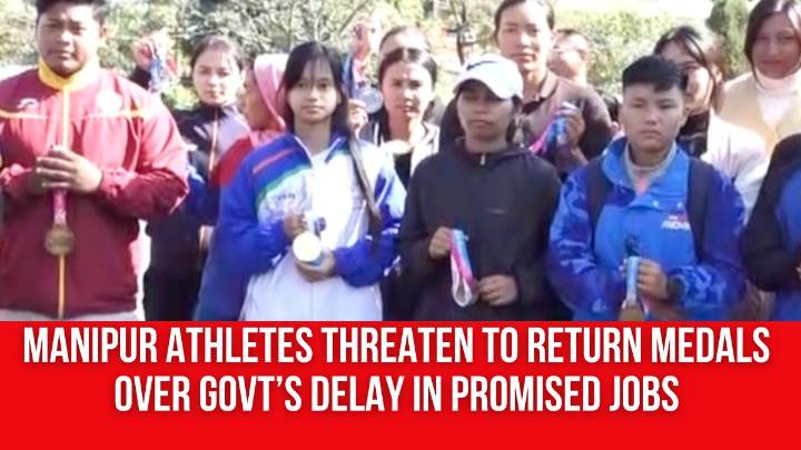 Manipur Athletes Threaten to Return Medals Over Govt’s Delay in Promised Jobs