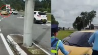 Taxista agredió a agentes de tránsito a las afueras del aeropuerto de Rionegro: también trató de arrollarlos