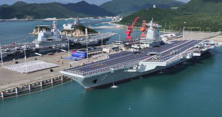 China seeks to project power far beyond its coast with the new Fujian aircraft carrier
