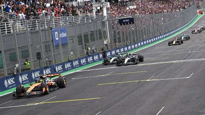 Lando Norris aumenta ventaja con victoria en Sprint de Brasil