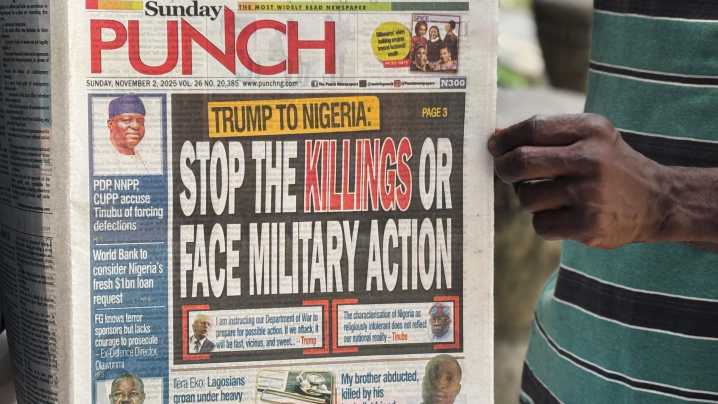 Trump Threatens to Send US Military 'Guns-a-Blazing' to Nigeria Stop Slaughter of Christians