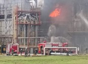 Incendio en la Refinería YPF de La Plata: no hubo heridos