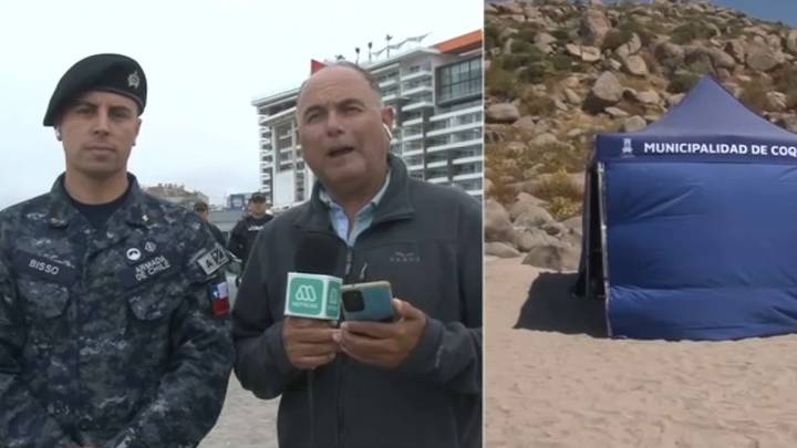 "Existen unos puntos que son pozones": Armada se refiere a dificultades en búsqueda de joven argentino desaparecido en La Serena