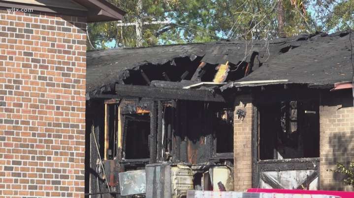 Columbia apartment fire on Thanksgiving displaces four residents