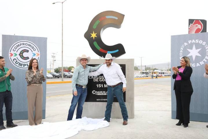 Coahuila: Fortalecen infraestructura vial en Monclova y Acuña
